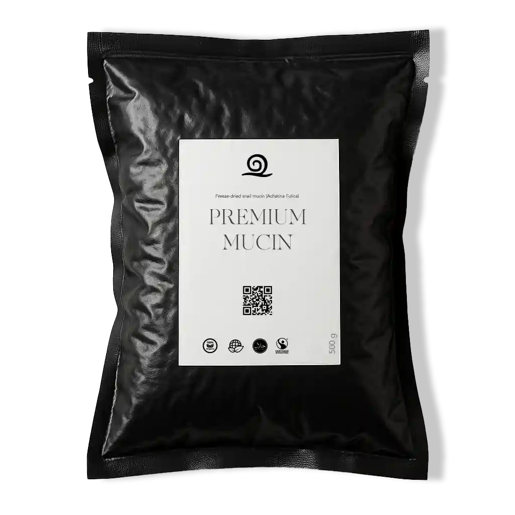 Premium mucin packaging